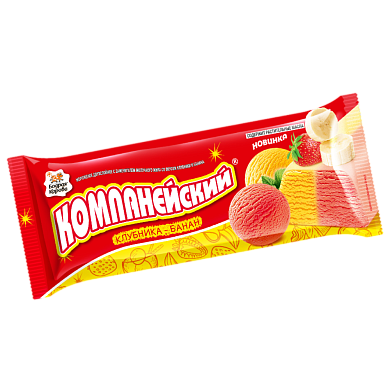 "Компанейский" Банан-клубника